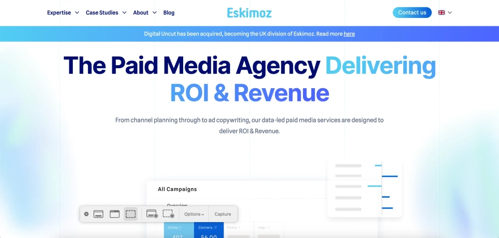 Eskimoz https://www.eskimoz.co.uk/paid-media-agency/