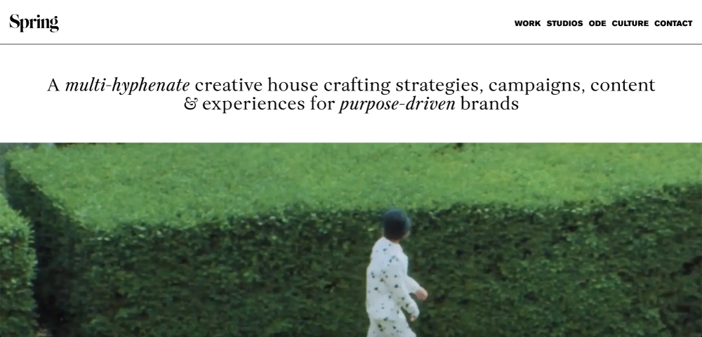 Spring Studios Top Creative Fashion Marketing Agencies