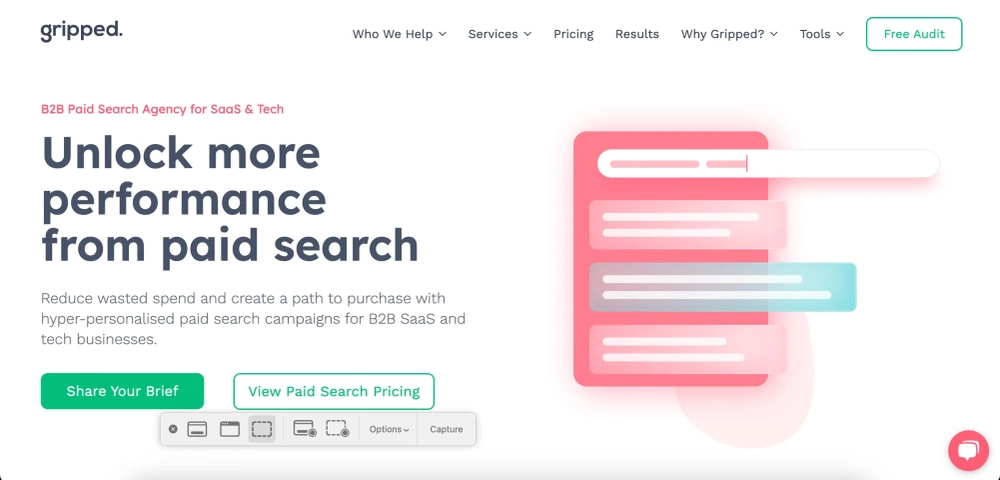 Gripped Top Performance Marketing Agencies for SaaS and Tech Brands