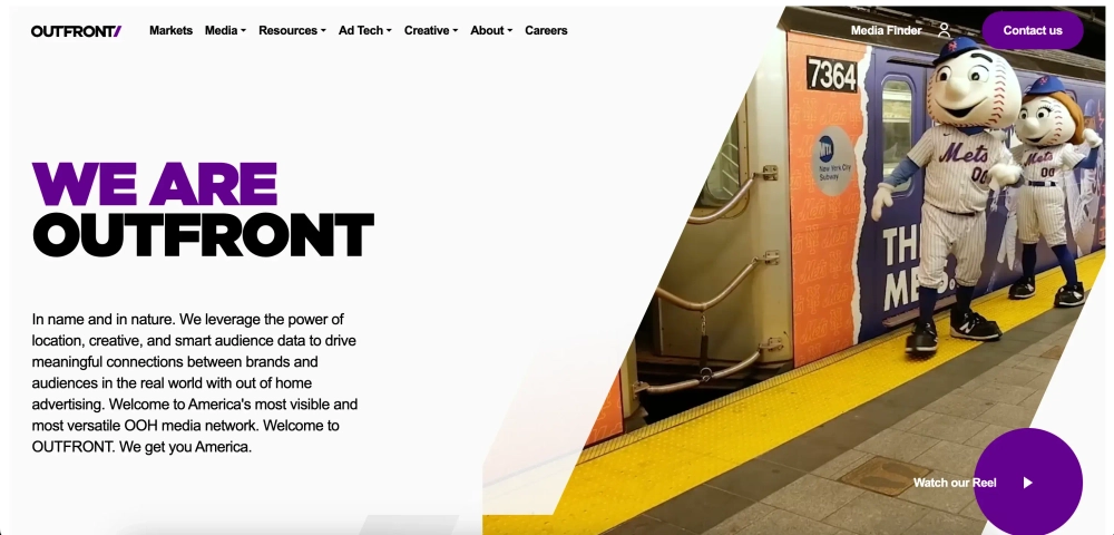 Outfront Top Out-of-Home Advertising Agencies