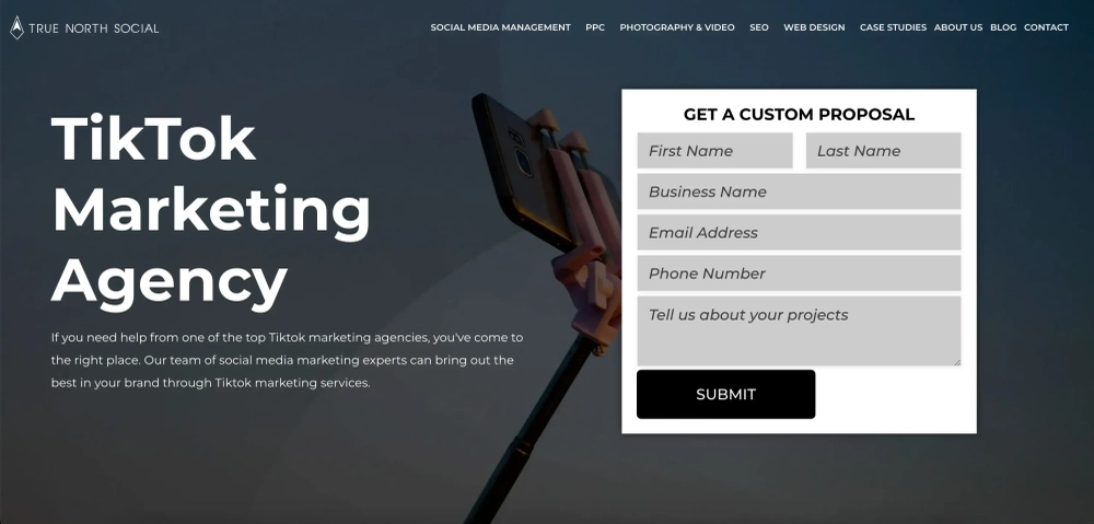True North Social Top TikTok Ads Agencies