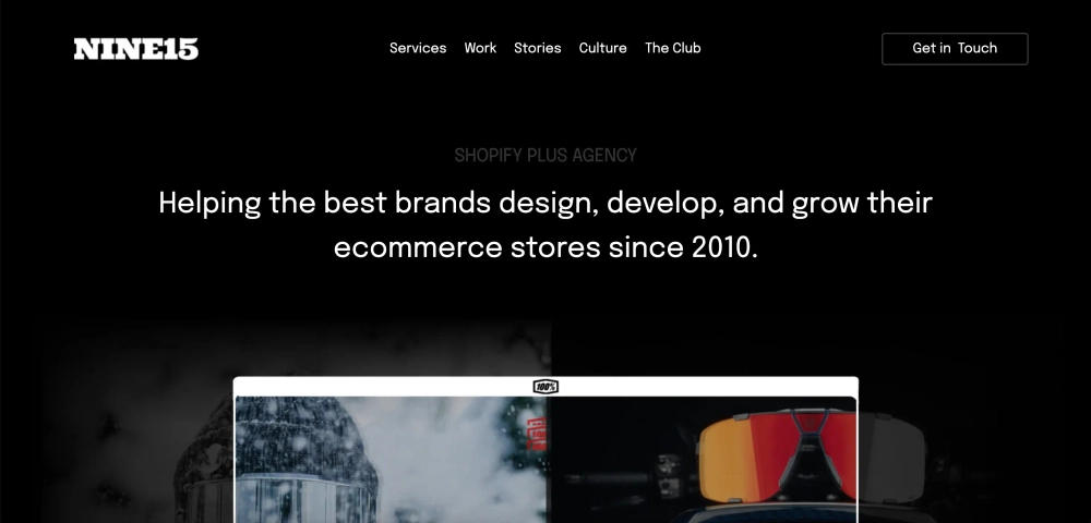 Nine15 Top Shopify Website Development Agencies
