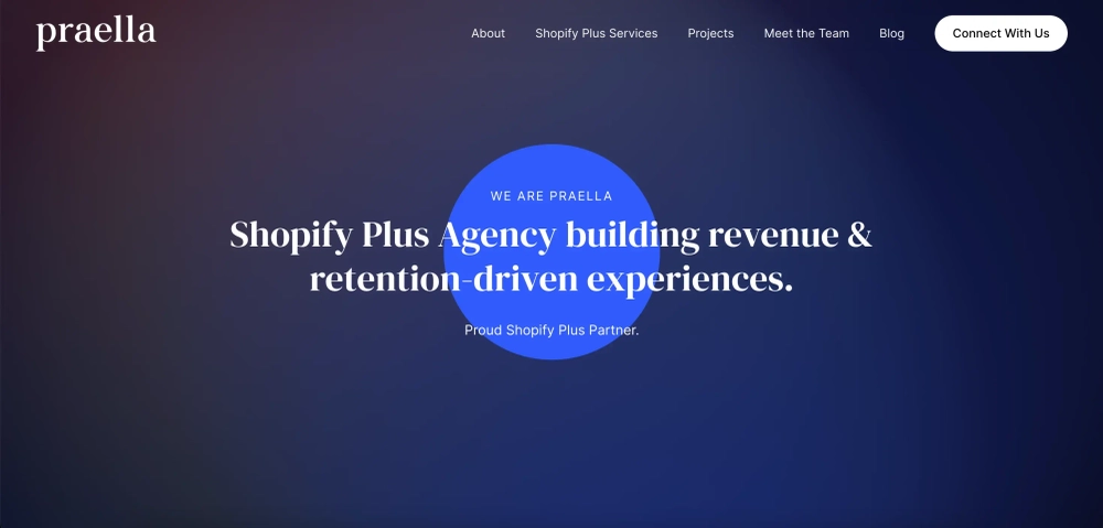 Praella Top Shopify Plus Agencies