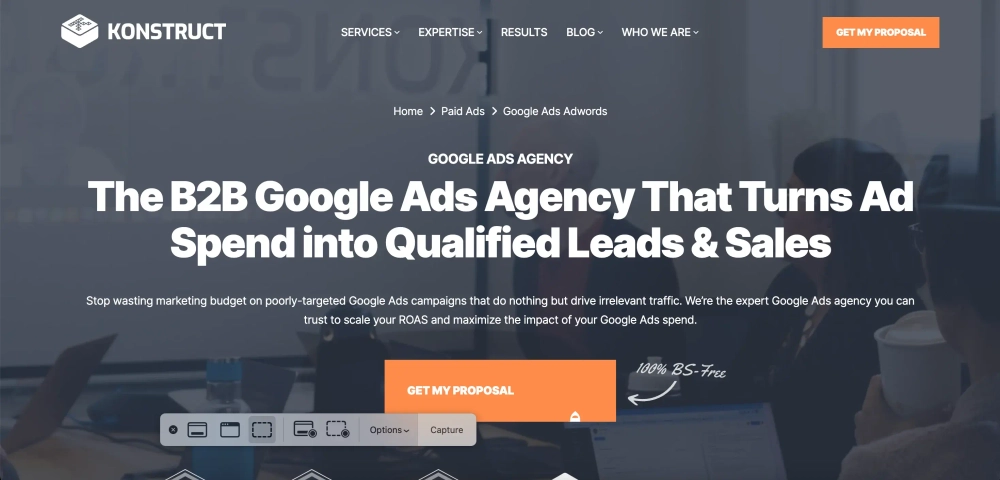 Konstruct Google Ads Agencies for B2B Brands