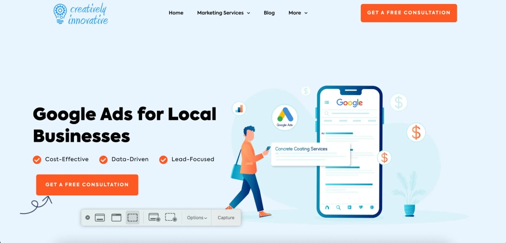 Creatively Innovative Google Ads for Small & Local Businesses