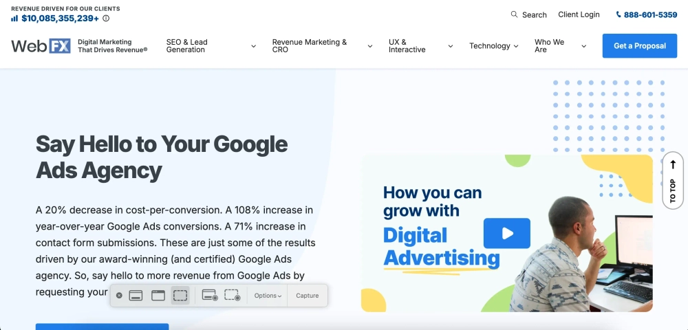 Web FX Google Ads for Small & Local Businesses