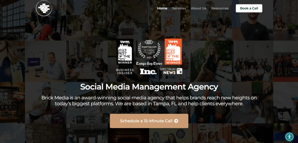 Brick Media Top Social Media Management Agencies