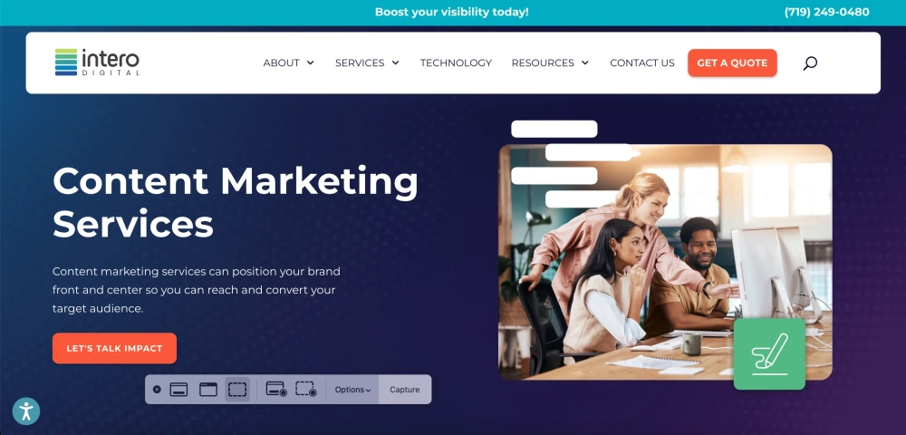 Intero Digital Top SEO Content Agencies