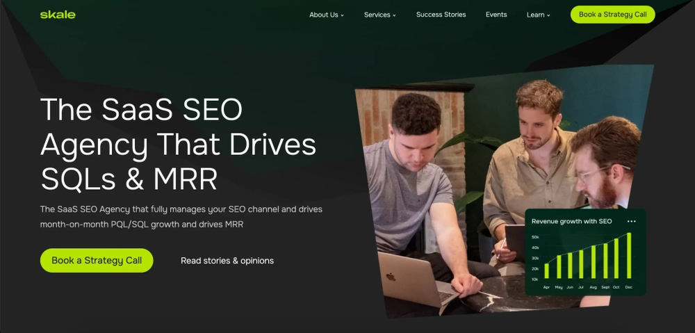Skale Top SaaS & B2B Content Marketing Agencies