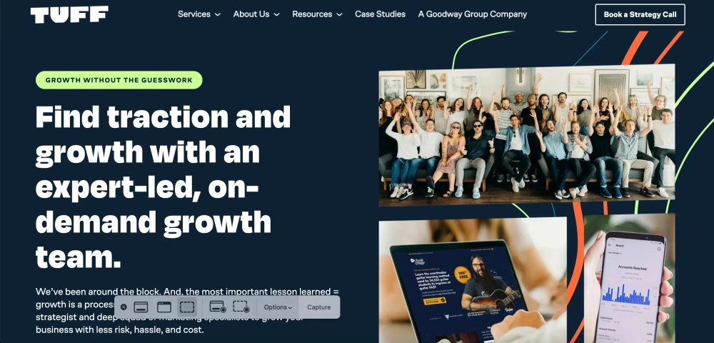 Tuff Growth Top Digital Marketing Agencies for Startups