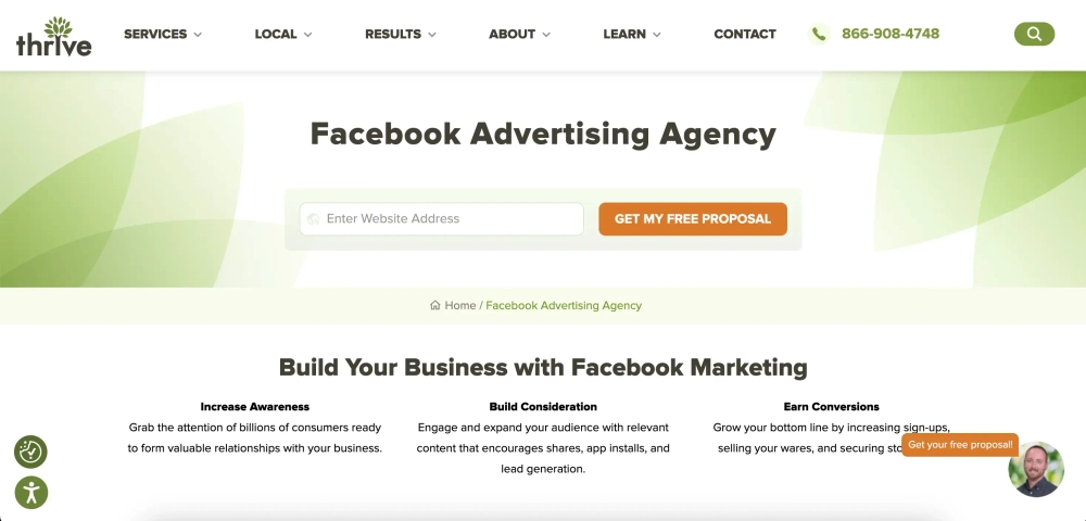 Thrive Agency Top Facebook Ads Agency for B2B