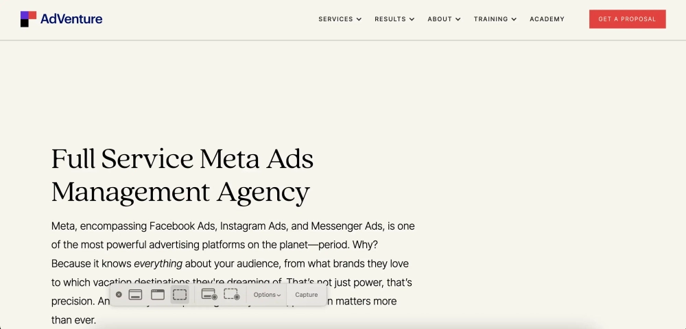 AdVenture PPC Top Facebook Ads Agency for Lead Generation