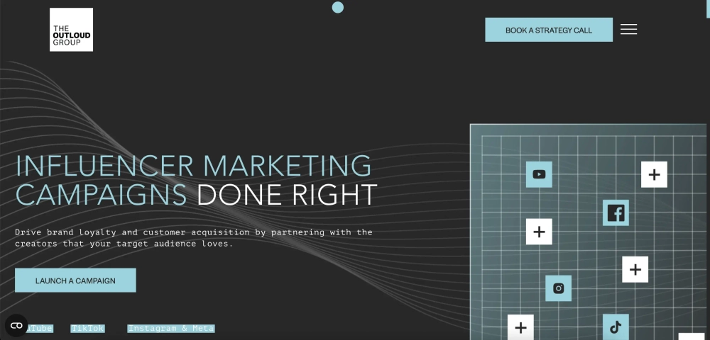 The Outloud Group Top YouTube Influencer Marketing Agencies