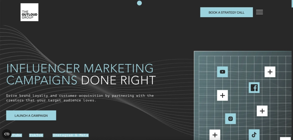 The Outloud Group Top YouTube Influencer Marketing Agencies