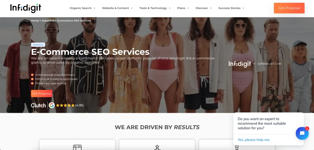 Infidigit Top eCommerce SEO Agencies