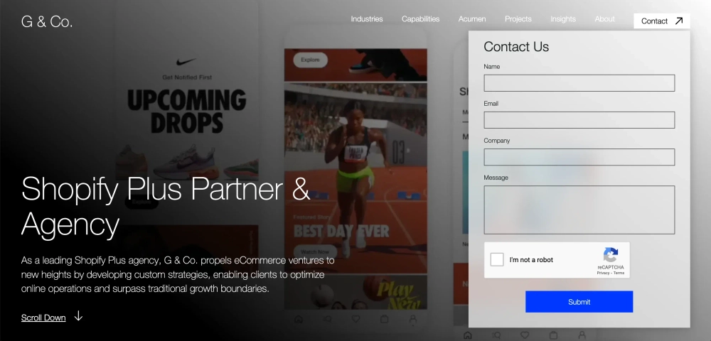 G & Co Top eCommerce Web Design & Development Agencies