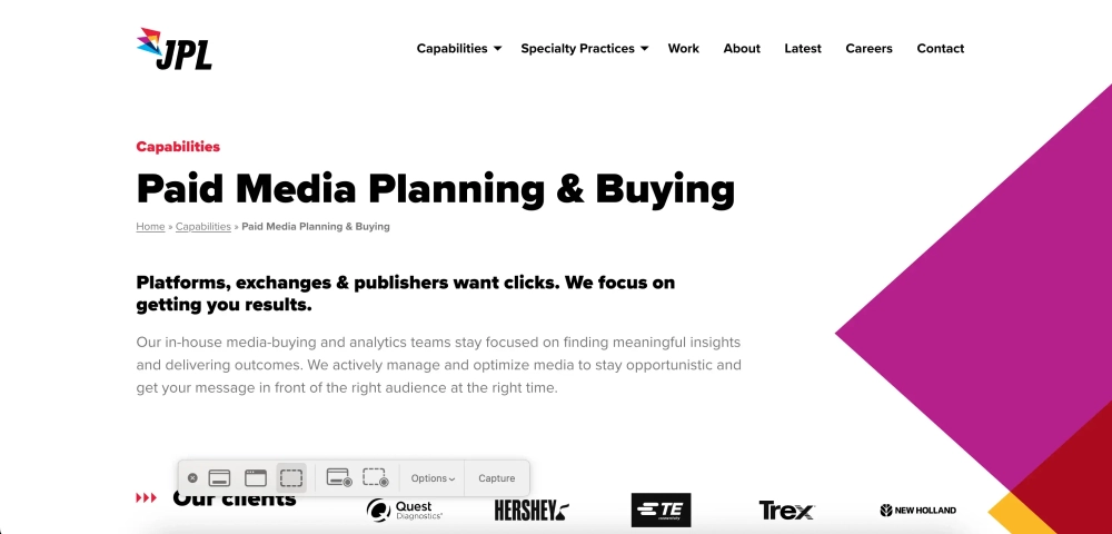 JPL Top Paid Media Agencies