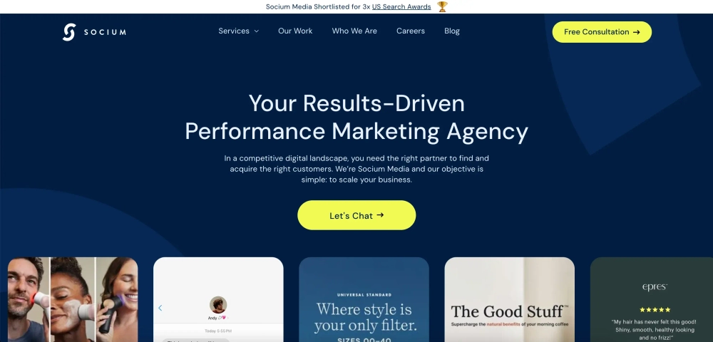 Socium Top Paid Media Agencies