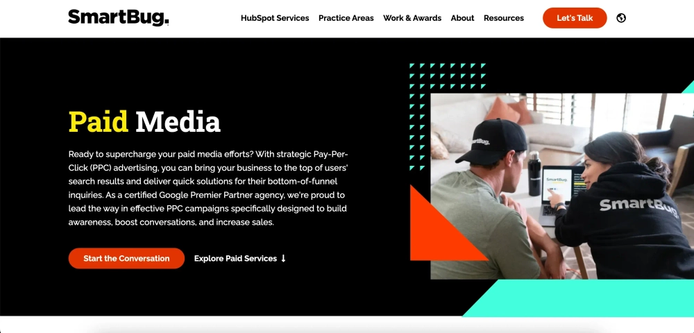 SmartBug Media Top Paid Media Agencies