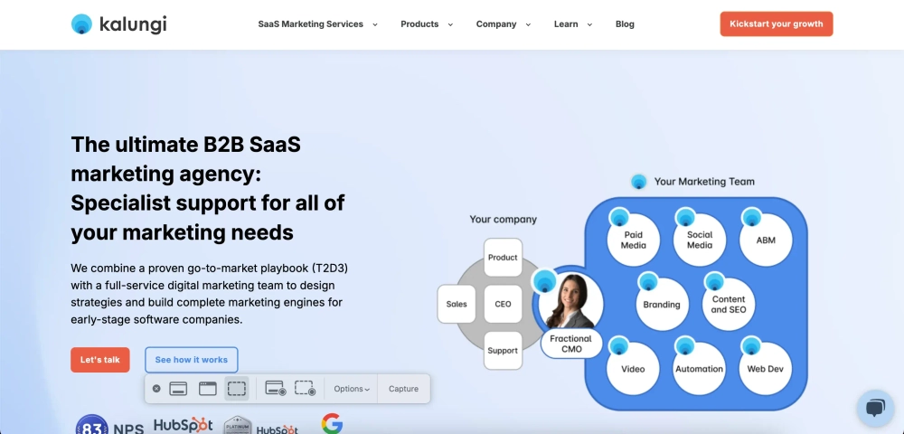 Kalungi Top 13 Technology Marketing Agencies in the U.S.