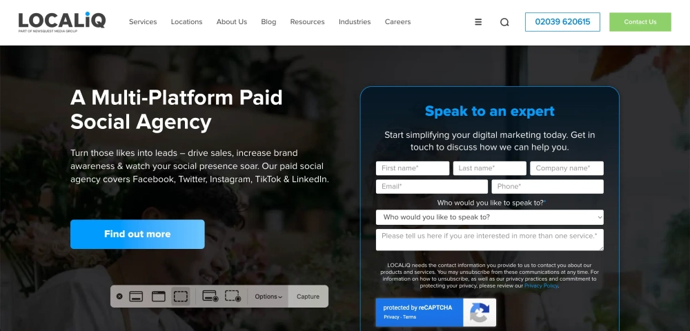 LocaliQ Top Paid Social Agencies