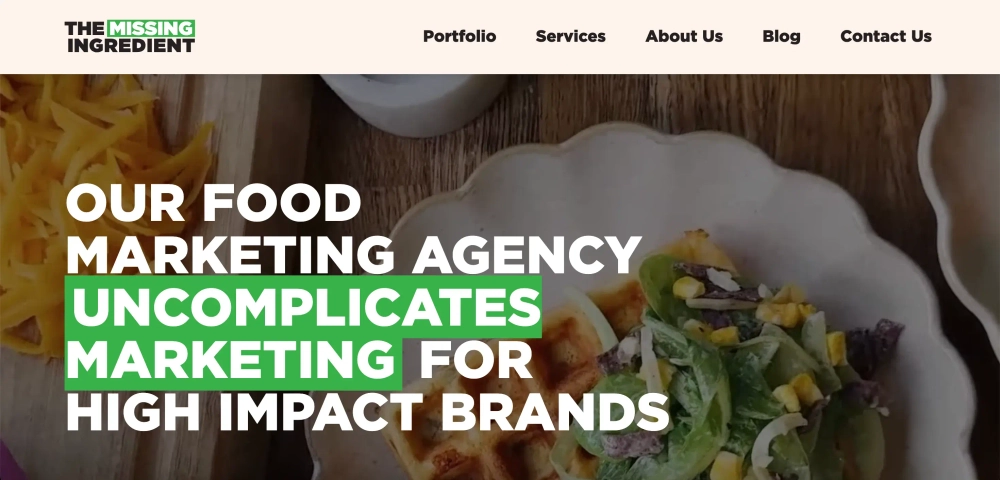The Missing Ingredient Top 13 Food & Beverage Marketing Agencies in the U.S.