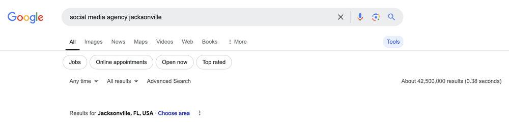 Social media agencies in Jacksonville