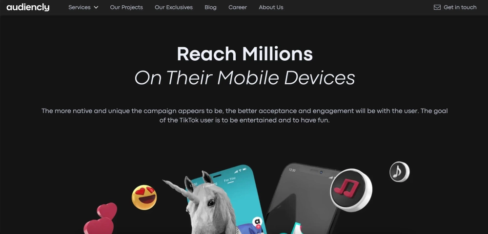 Audiencly - TikTok Influencer Agency