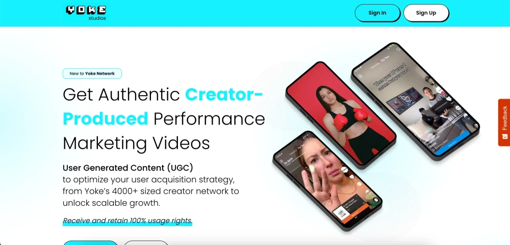 Yoke Studios - TikTok performance agency