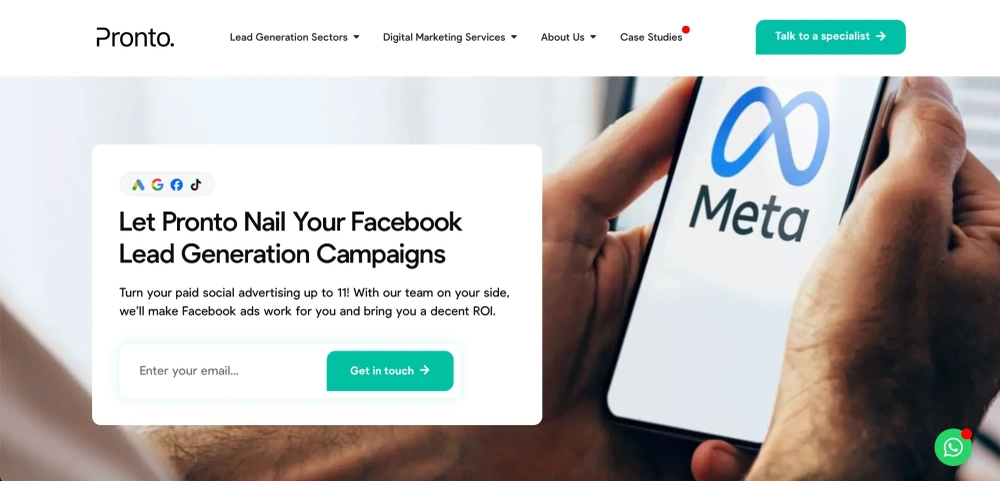 Facebook Lead Generation Agency - Lead Pronto