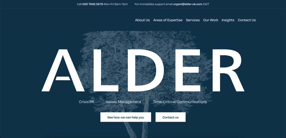 Alder Top Crisis Management PR Agencies