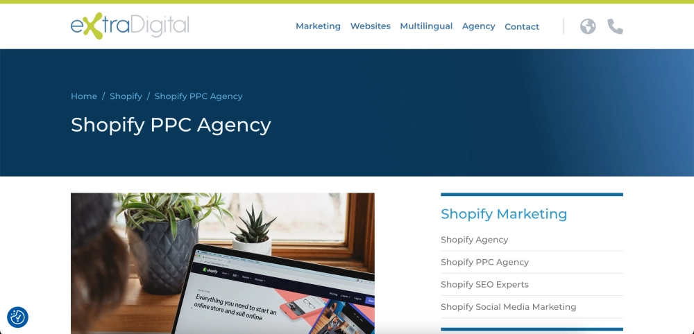 Best Shopify PPC Agency - Extra Digital