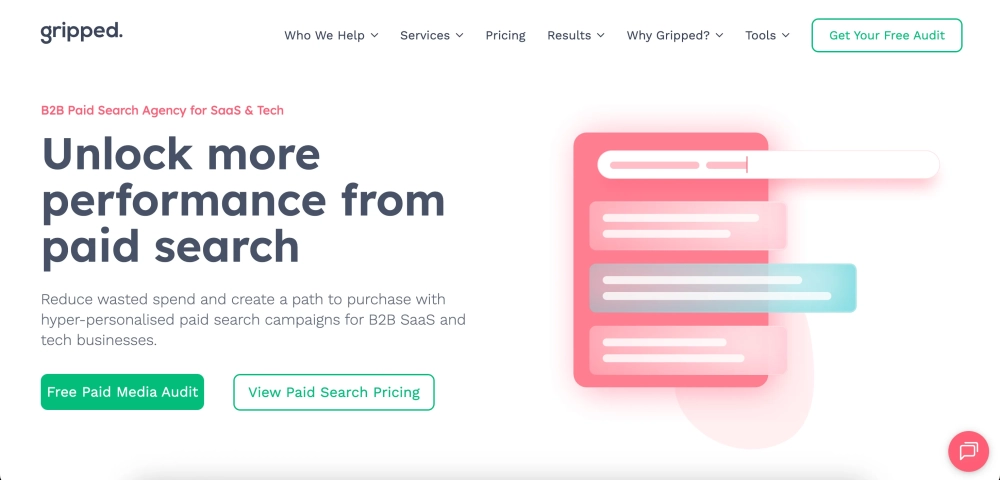 Gripped - B2B facebook ads agency