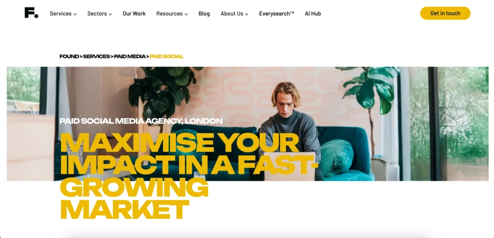 Found Top Paid Social Agencies for SaaS & Technology Brands