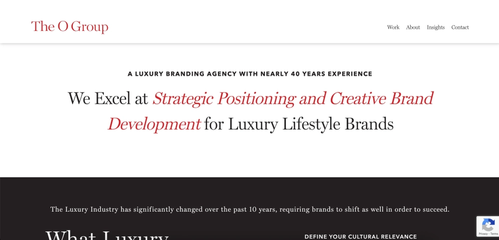 The O Group Top Luxury Fashion Marketing Agencies