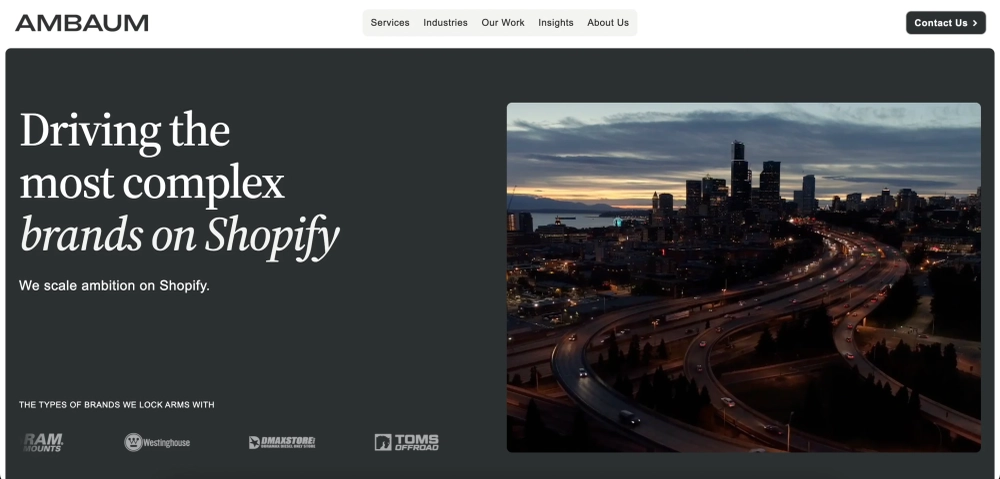 Ambaum Top Shopify Plus Agencies