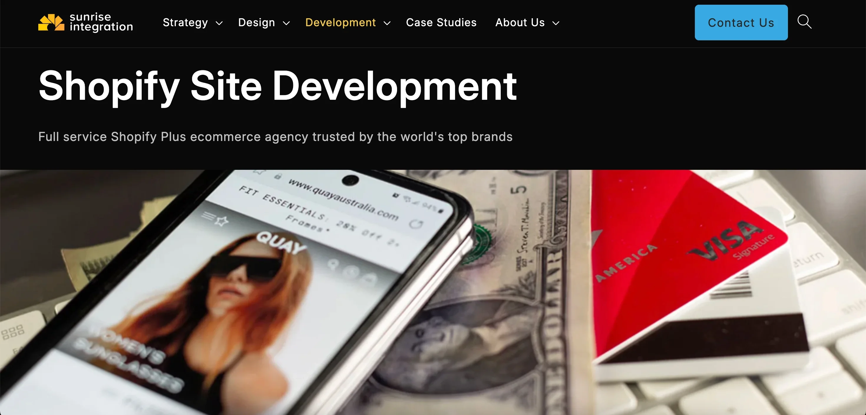 Sunrise Integration Top Shopify App Development Agencies