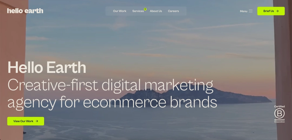 Hello Earth Agency - ecommerce advertising