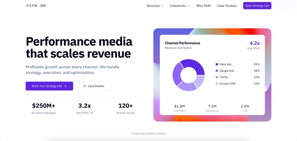 9AM Paid Media Agencies In The UK