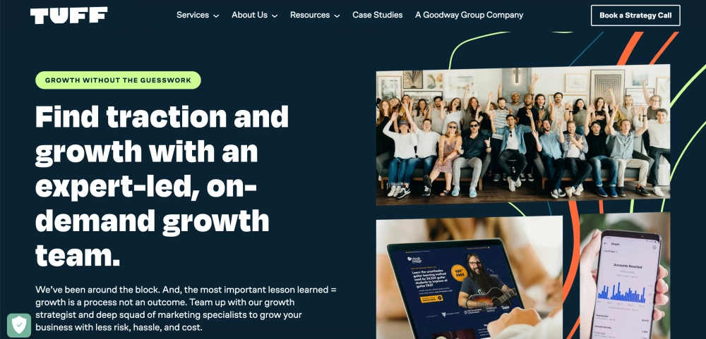 Tuff Growth Top Digital Marketing Agencies for Startups