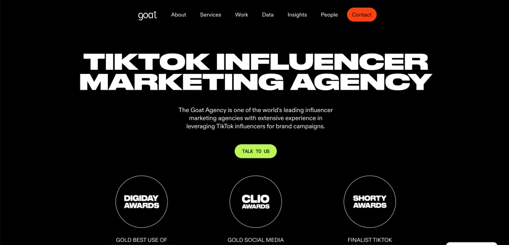 Goat Top Influencer Marketing Social Agencies