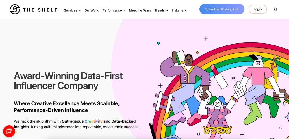 The Shelf Top Influencer Marketing Social Agencies