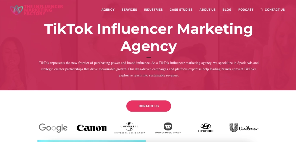 The Influencer Marketing Factory - Top TikTok Agencies in Miami