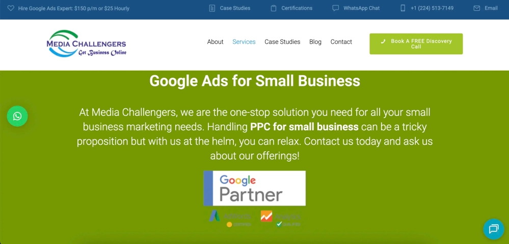 Media Challengers Top Local Business & SMBs PPC Agencies