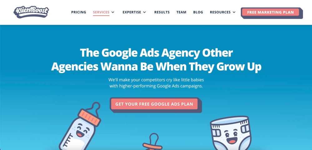 Klient Boost Google Ads Agencies for B2B Brands