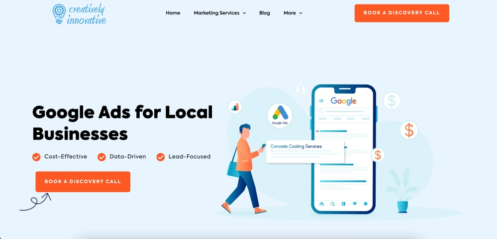 Creatively Innovative Google Ads for Small & Local Businesses