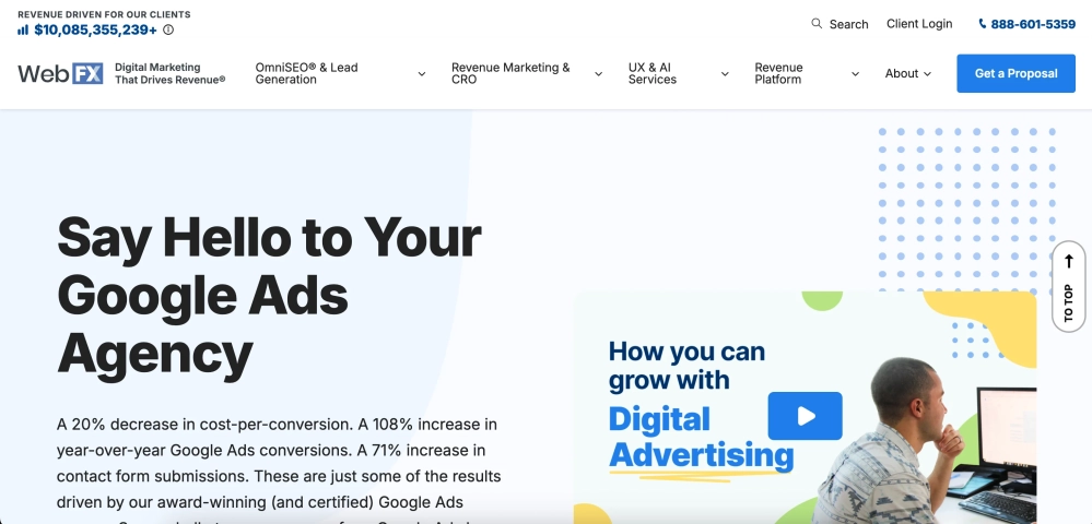 Web FX Google Ads for Small & Local Businesses