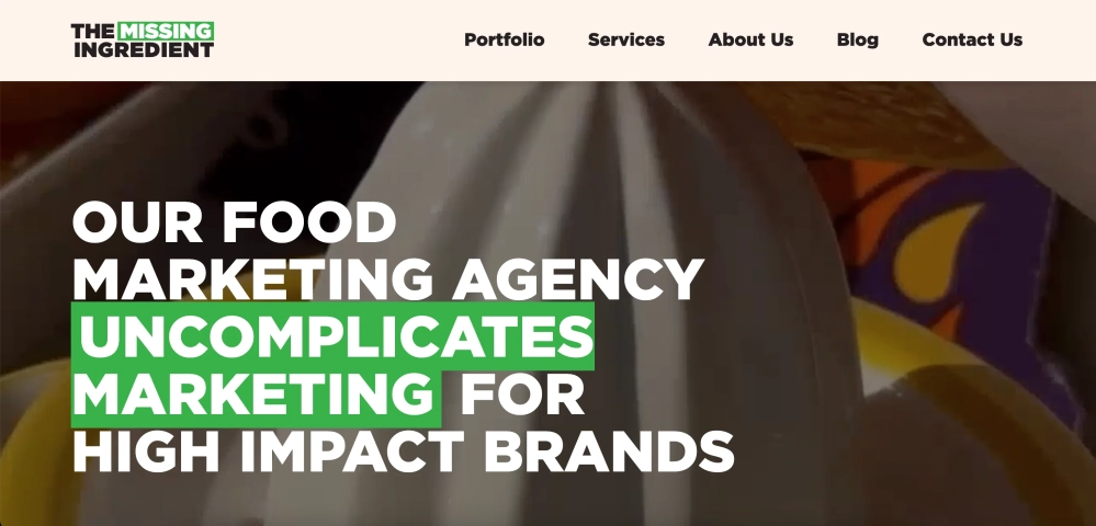 The Missing Ingredient Top 13 Food & Beverage Marketing Agencies in the U.S.