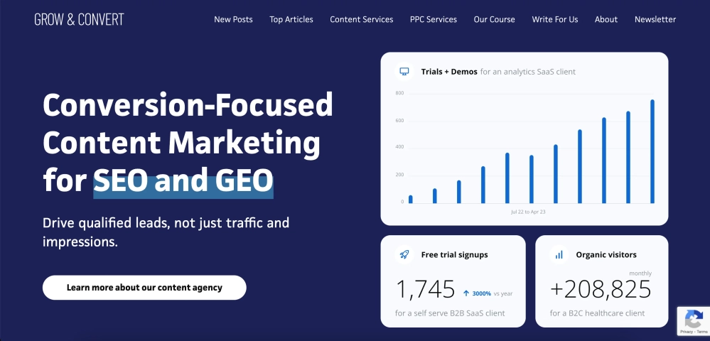 Grow & Convert Top SEO Content Agencies