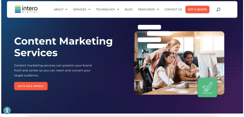 Intero Digital Top SEO Content Agencies